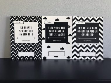 Fotokaarten mijn eerste keer papa foto 3 baby kado kopen
