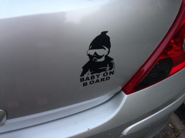 Autosticker Baby on board