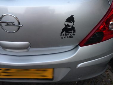 Autosticker Baby on board