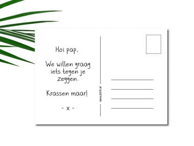 Kraskaart Je wordt opa