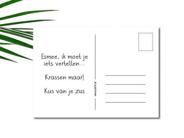 Kraskaart Je wordt tante